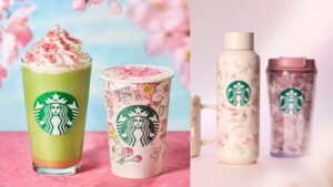 日本星巴克樱花季限定饮品与樱花杯第二弹抢先看，3月1日线上先行贩售！