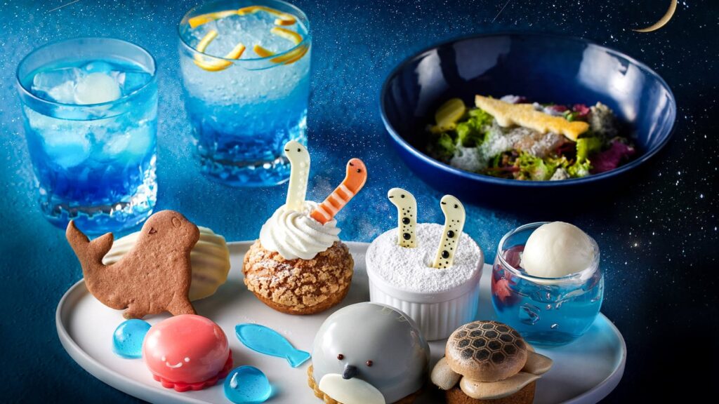 化身为甜点的海洋生物太可爱！墨田水族馆x银座凯悦尚萃酒店合作推出下午茶「SUMIDA AQUARIUM Afternoon Tea」